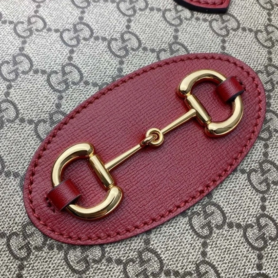 Hyper Peter GUCCI handle bag top Horsebit 1955 small 0824